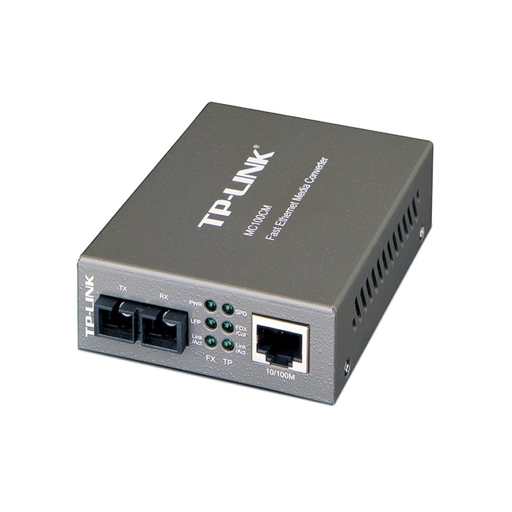 Tp-link mc100cm conversor medios multi modo 10/100