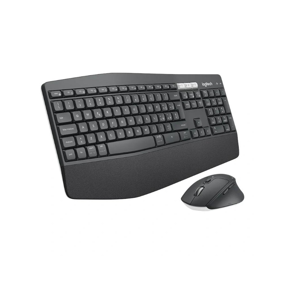 Logitech mk850 teclado+ratón inalámbrico negro