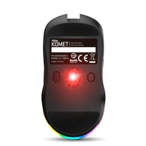 Krom komet raton inalambrico rgb