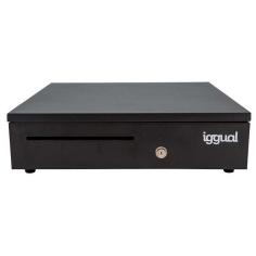 Iggual cajón portamonedas iron-35 42cm 5+6 negro