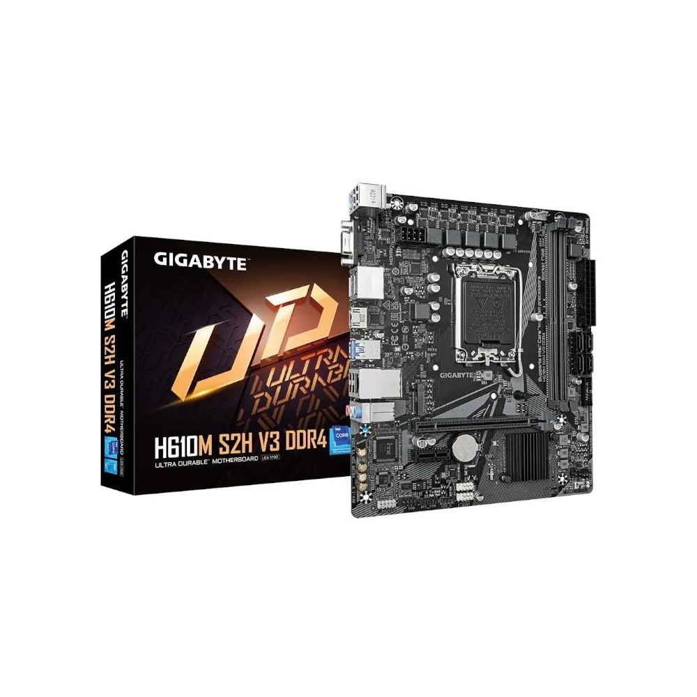 Gigabyte placa base h610m s2h v3 ddr4 matx 1700