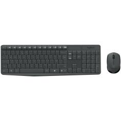 Logitech mk235 teclado y ratón inalámbrico gris 2