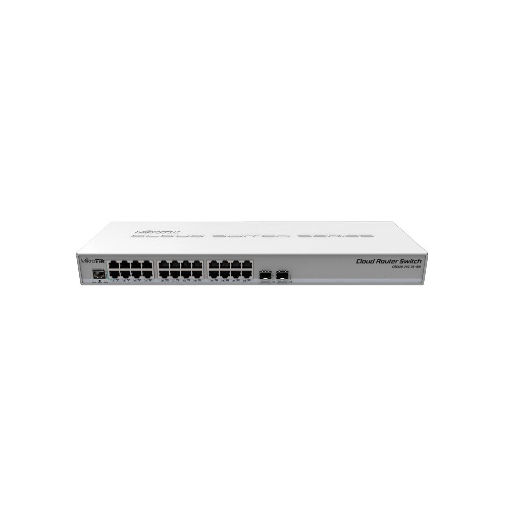 Mikrotik crs326-24g-2s+rm switch 24xgb 2xsfp+ l5