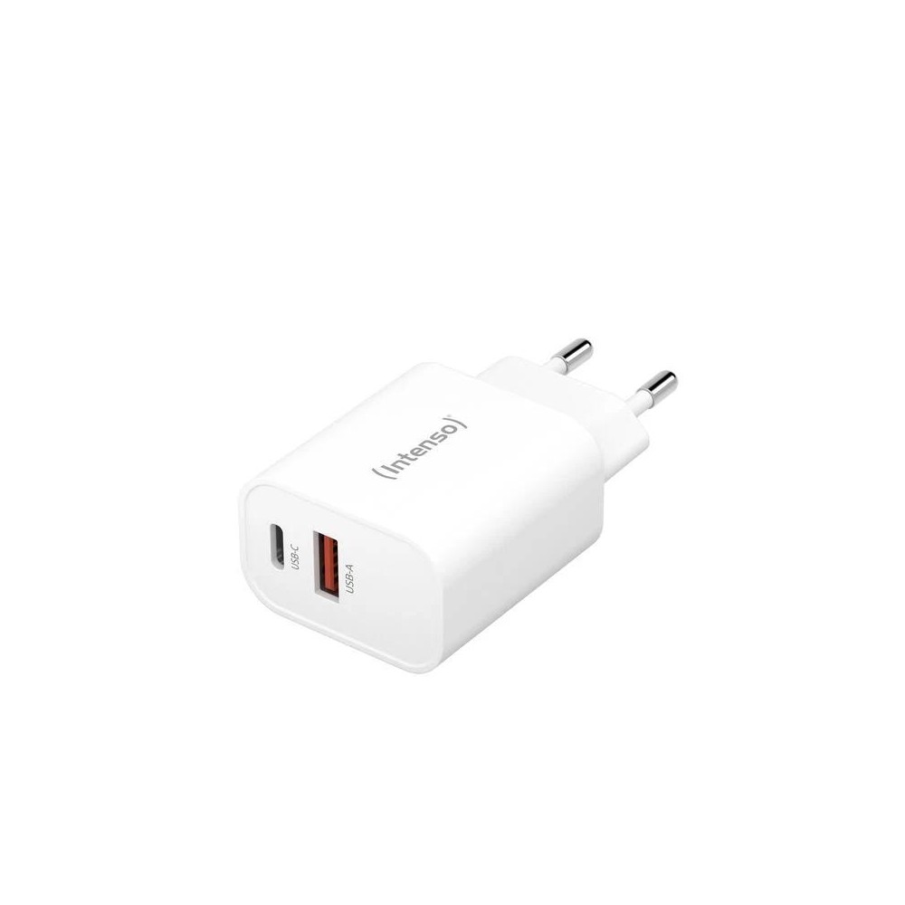 Intenso | cargador pared w30ac|1xusb-a 1xusb-c