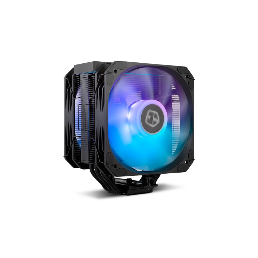 VENTILADOR CPU NOX HUMMER H-200 ARGB 2XVENT 130MM PWM