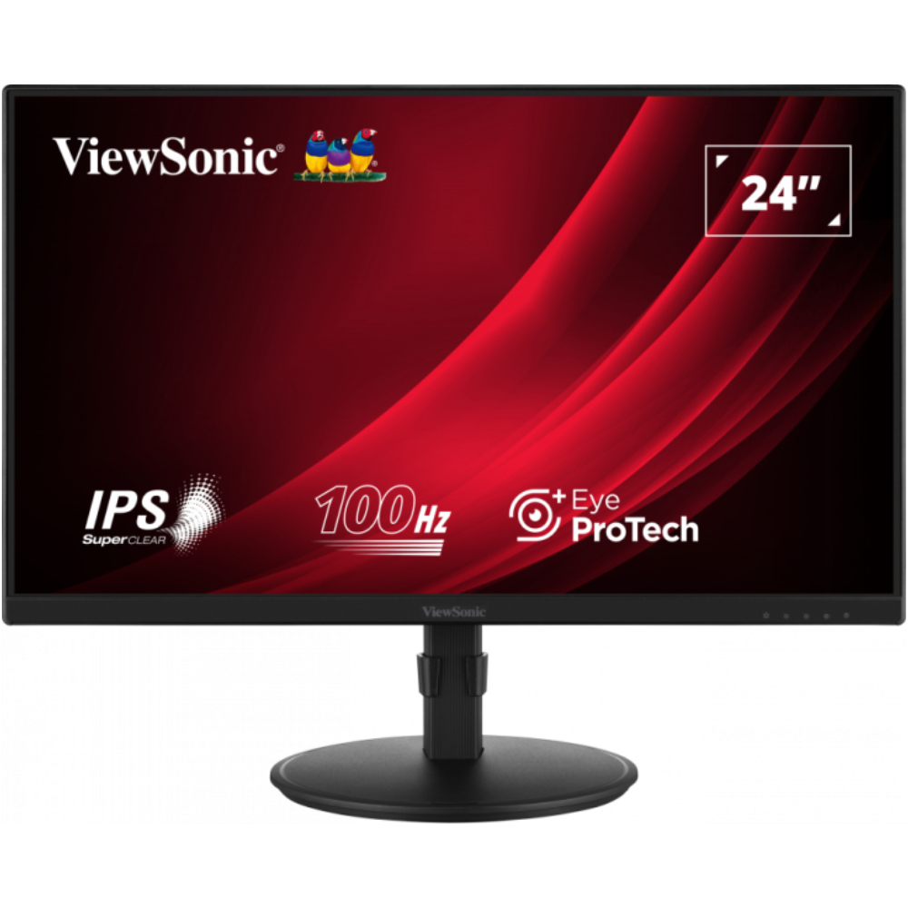 MONITOR VIEWSONIC 24" VG2408A-MHD FHD IPS LED VGA HDMI DP MULTI ERGONOMIC