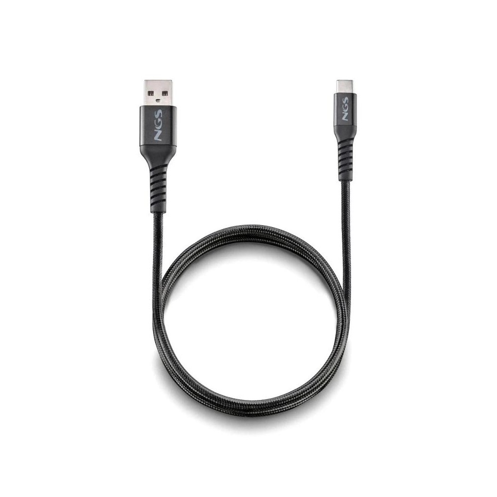 Ngs cable carga rapida usb a-usb-c 2.0 1mt 480bps