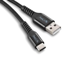 Ngs cable carga rapida usb a-usb-c 2.0 1mt 480bps