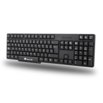 Ngs euphoriakit tecl + raton wireless 2,4ghz negro