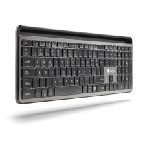 Ngs kit teclado+raton eclipse multi, recargable