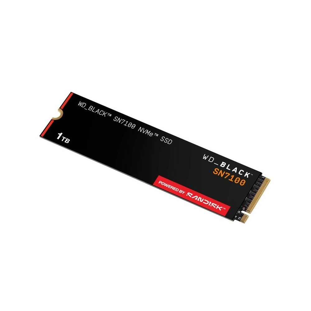 Wd black sn7100 ssd 1tb pcie gen4x4 7250mb-s