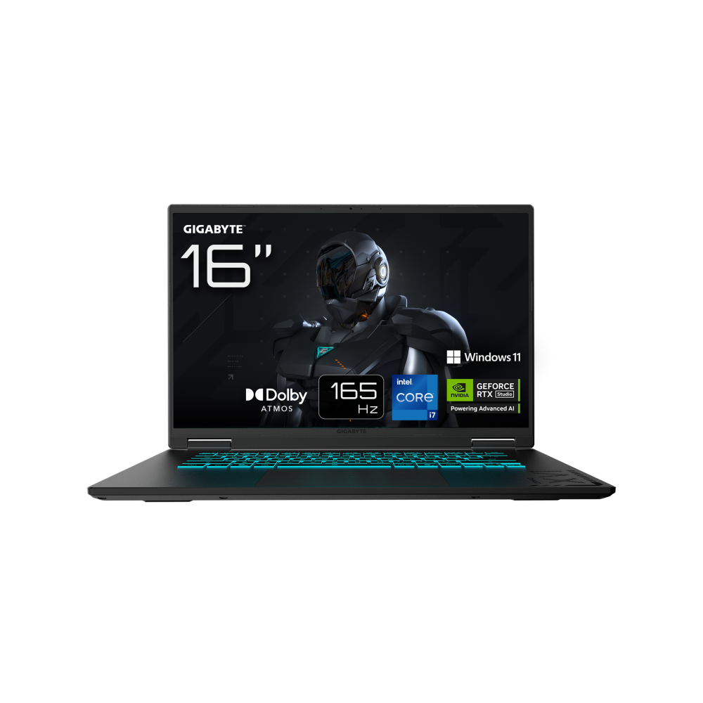 PORTATIL GIGABYTE A16 CWHI3ES864SH I7-13620H 32GB 1TB RTX5070 16"WUXGA W11H