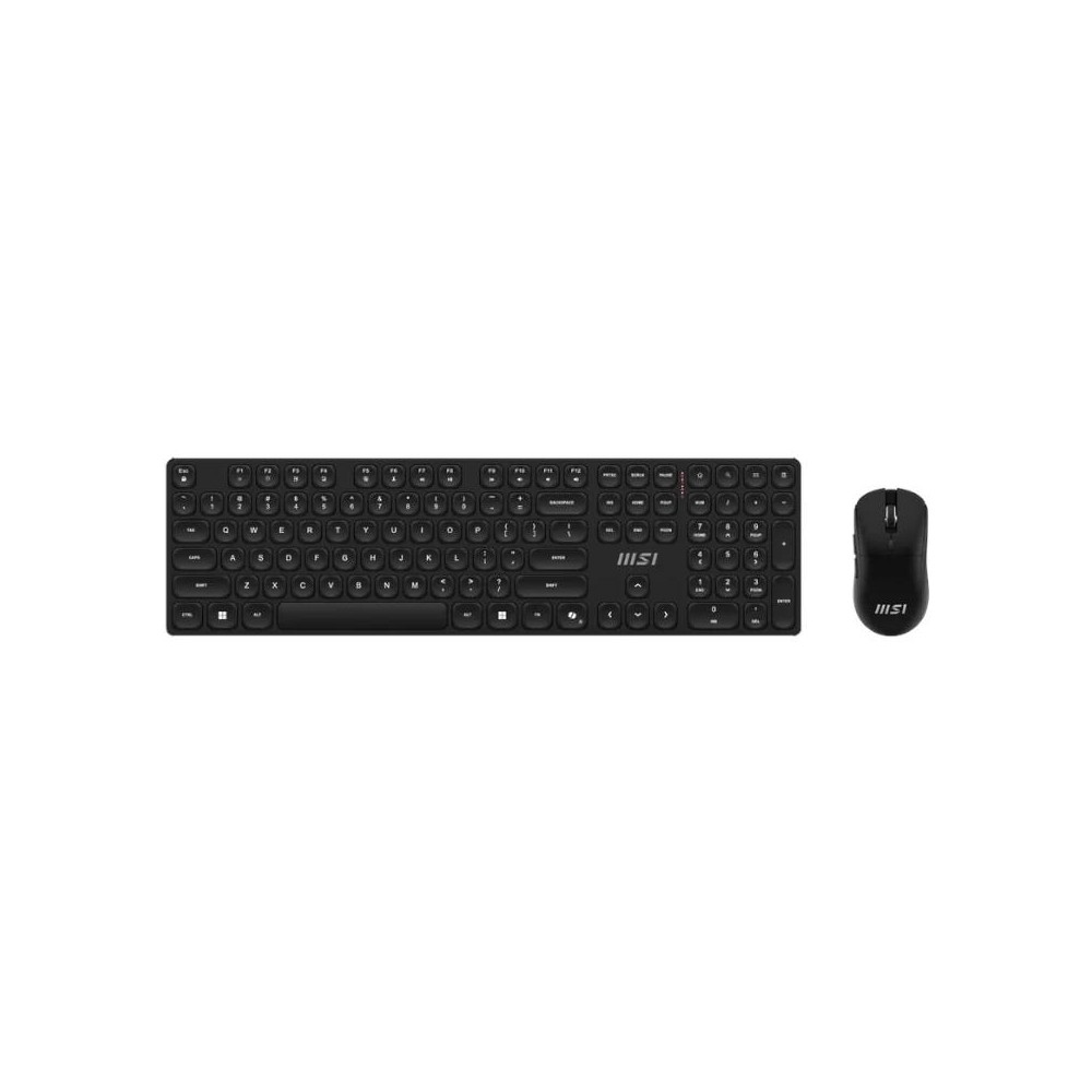 Msi teclado + ratón forge k210 w combo es
