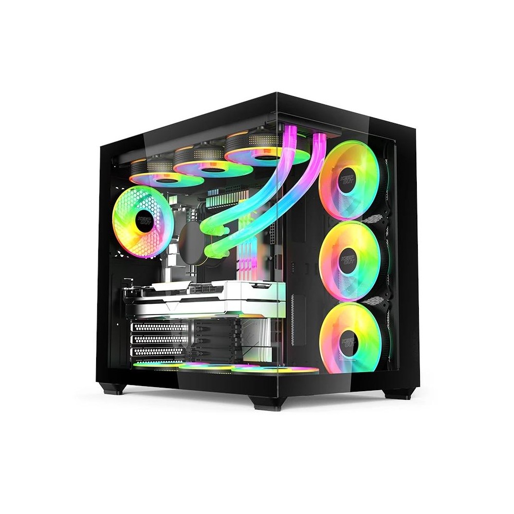 Keep out caja m-atx xc-800 pro argb usb3 black