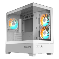CAJA GIGABYTE M-ATX C201PI 3XVENT 120MM BLANCA