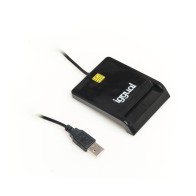 Iggual lector dni sip tarjetas id usb 2.0 negro