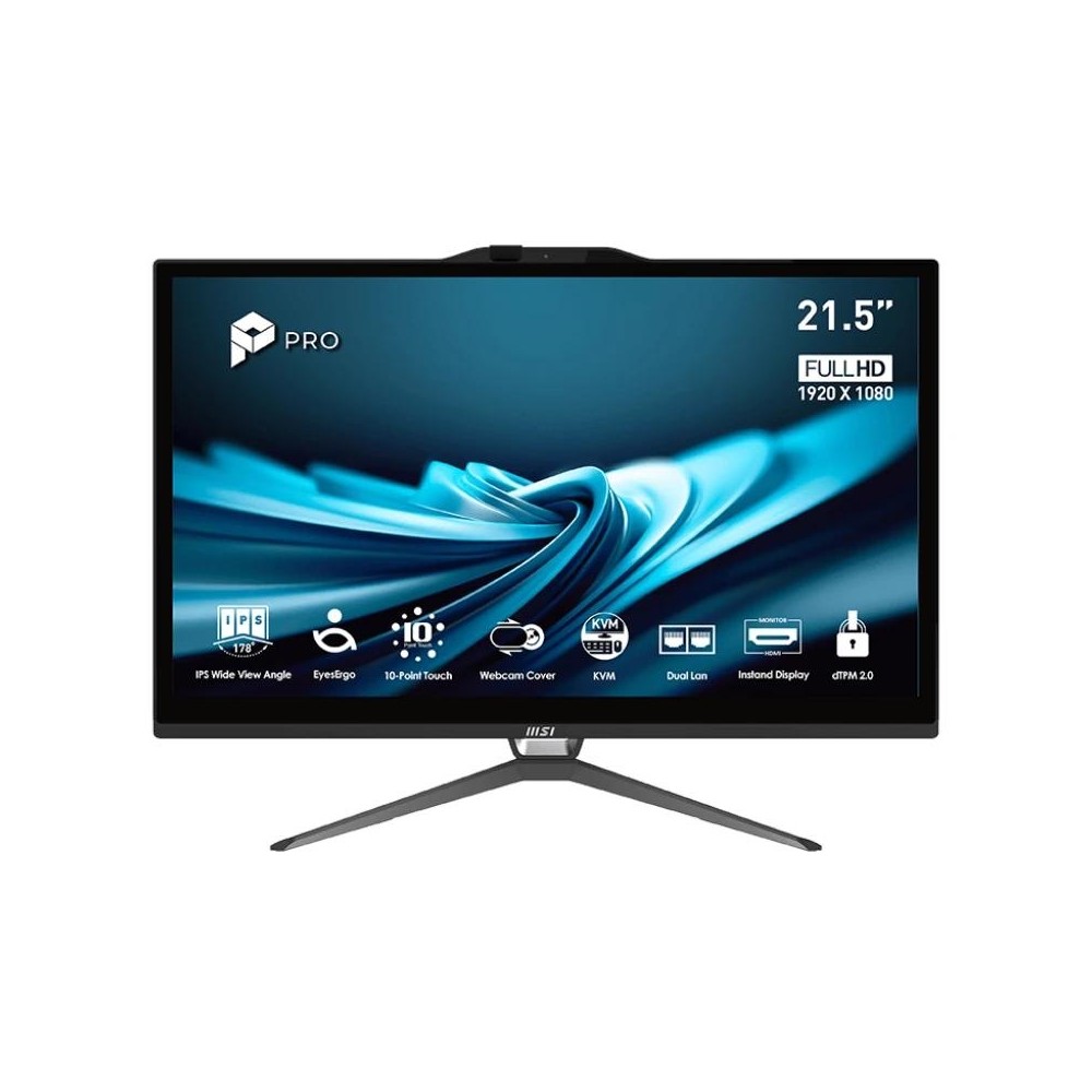 Msi pro ap222t-613eu i3-14100 8 512 w11h 22" tac.n