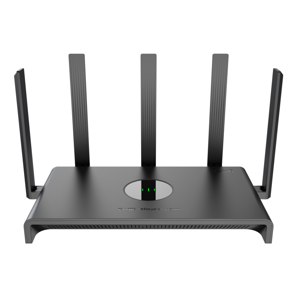 ROUTER RUIJIE WIFI 6 MESH AX3000 4 RJ45 DUAL BAND BLACK