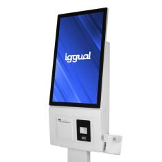 Iggual kiosco digital interactivo fhd orchid 27"