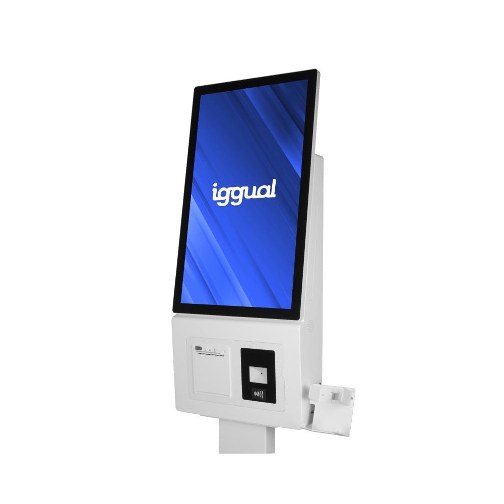 Iggual kiosco digital interactivo fhd orchid 27"