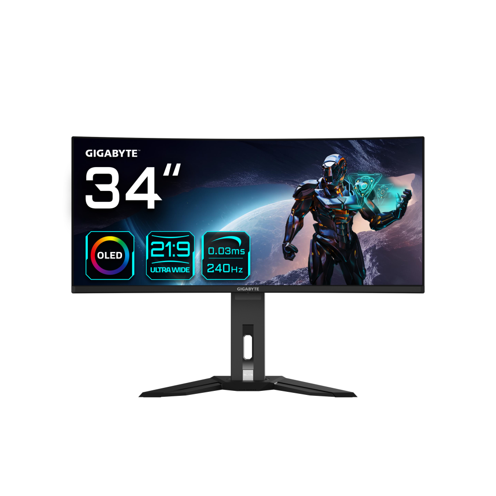 MONITOR GAMING GIGABYTE MO34WQC2 34" 3440X1440 VA 2K