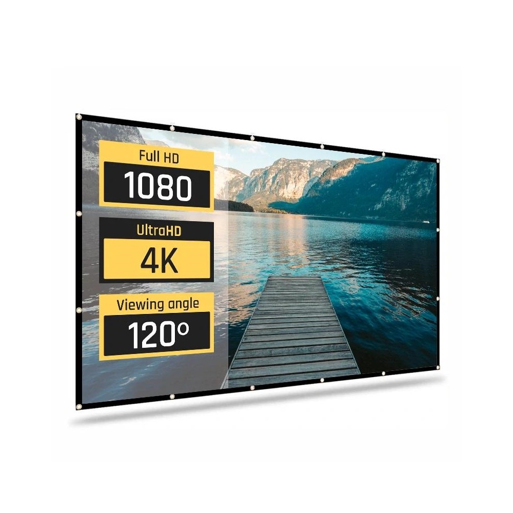 Iggual pantalla plegable eco-cost 120" 16:9