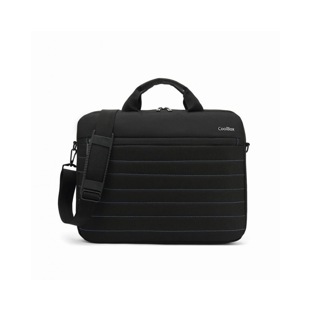 Coolbox maletin portatil 14" negro-impermeable