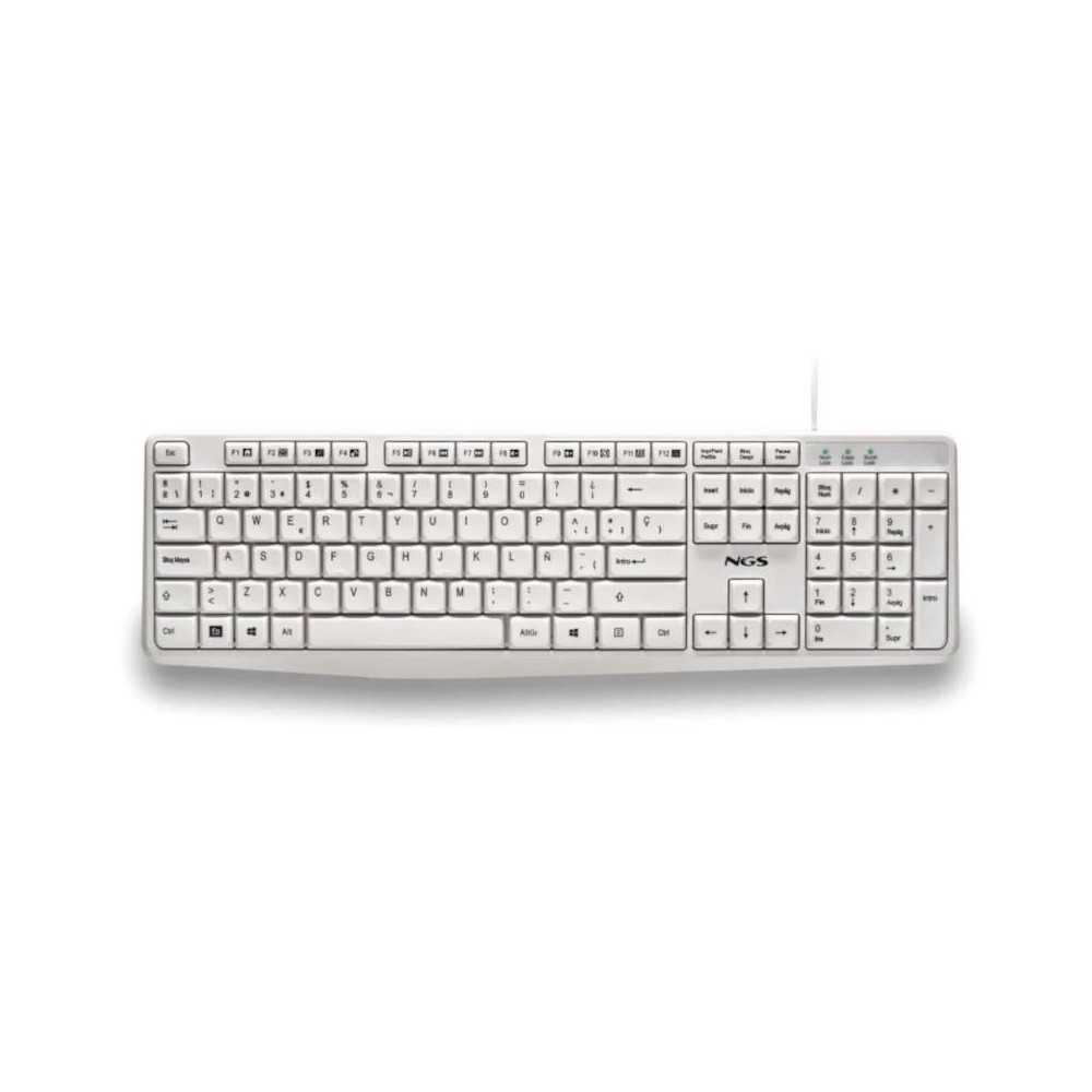Ngs teclado usb-a 12 teclas multi cable 1.5m