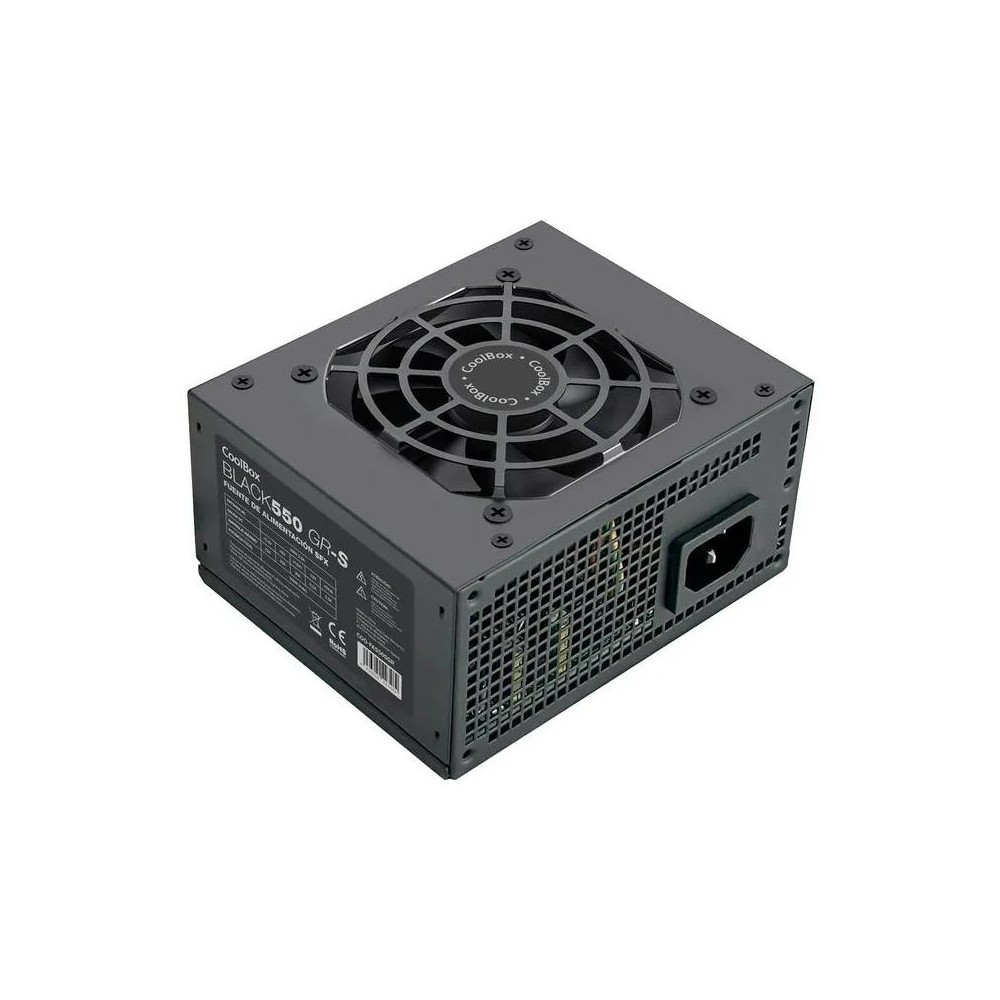Coolbox fuente alim. sfx black550 gr-s 550w negra