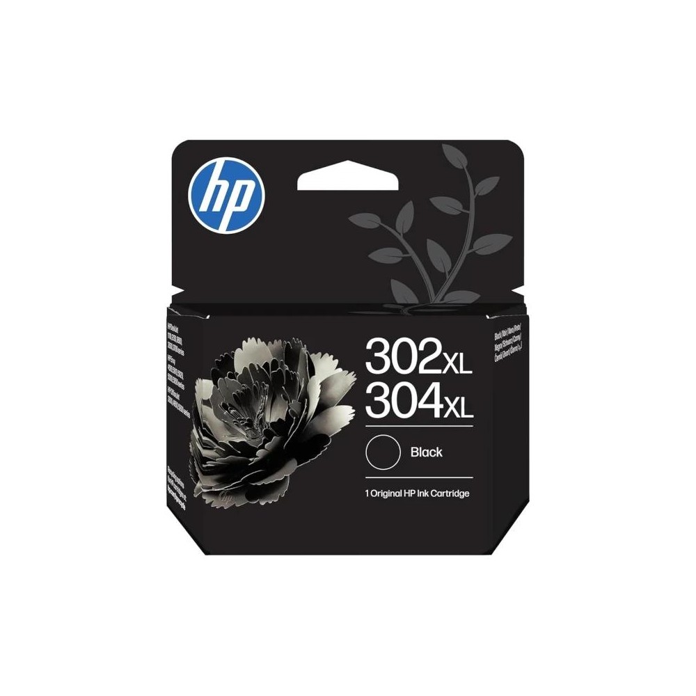 Hp cartucho 302xl/304xl negro