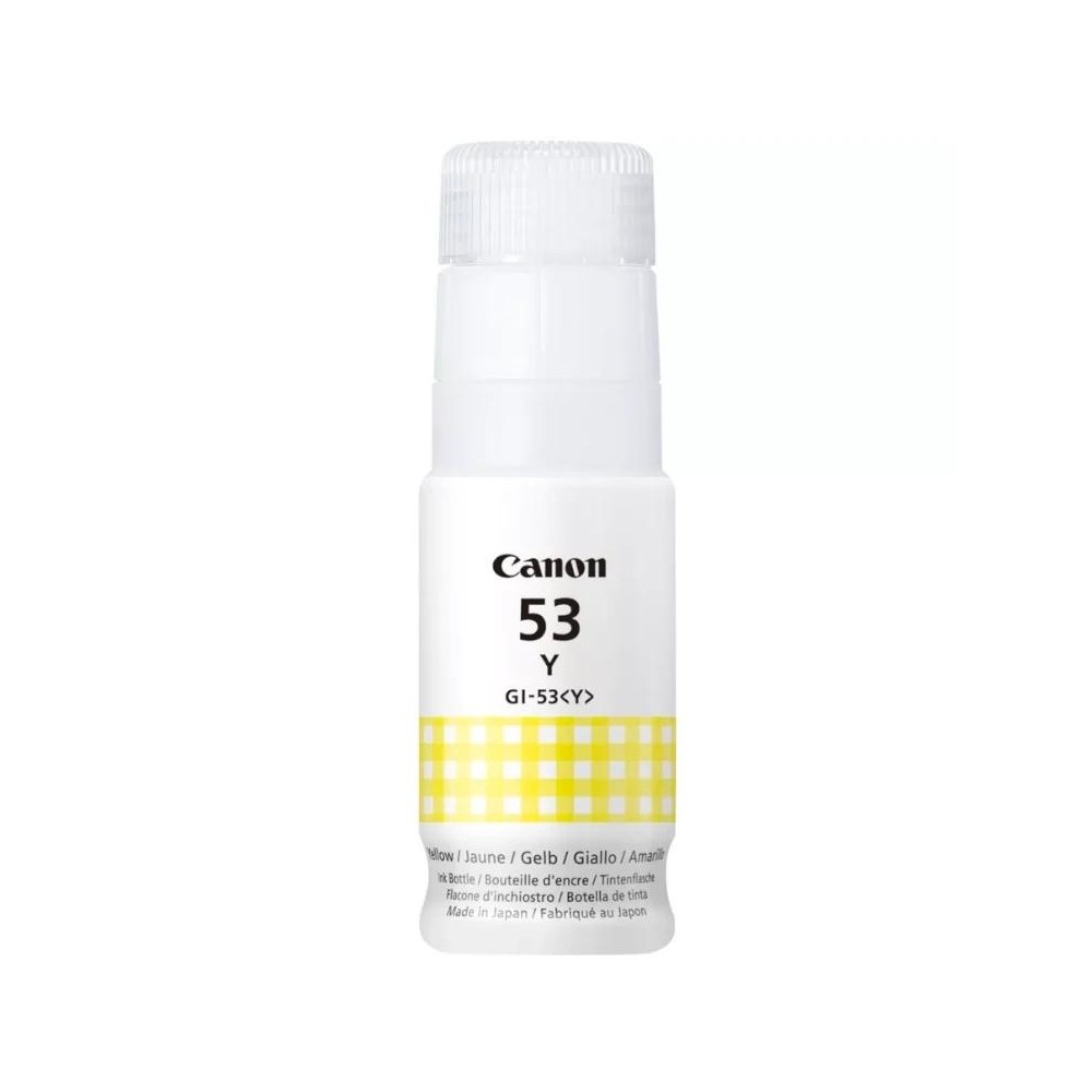 Canon botella tinta gi-53y amarillo