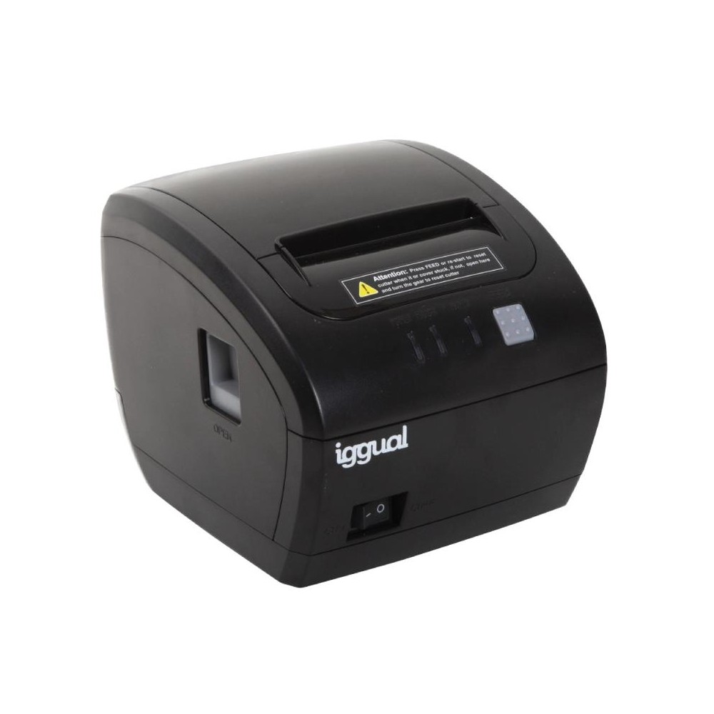 Iggual impresora térmica tp easy 80 usb+rj11 wifi