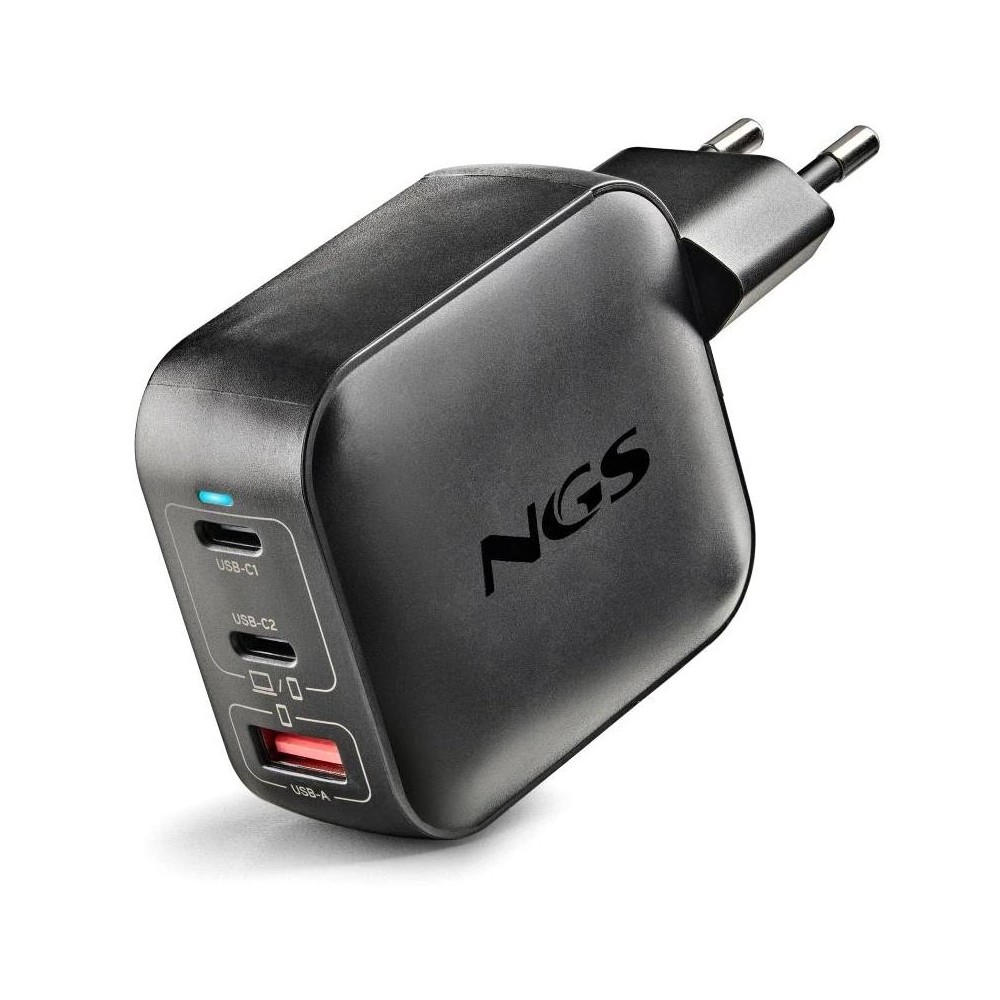 Ngs cargador gan pared ultrarapido 100w 3 p