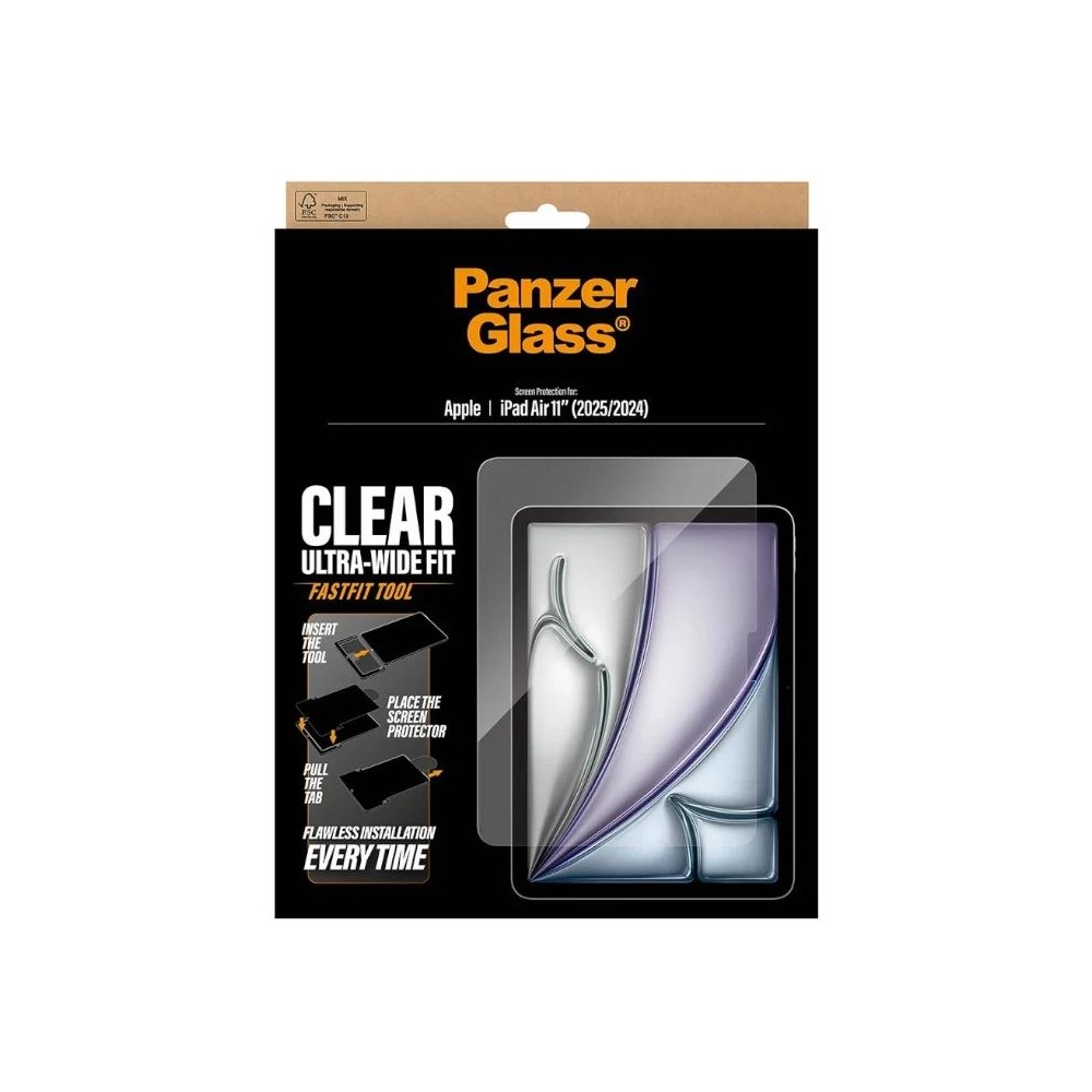 Panzerglass prot. ipad air 11" uw fastfit tool