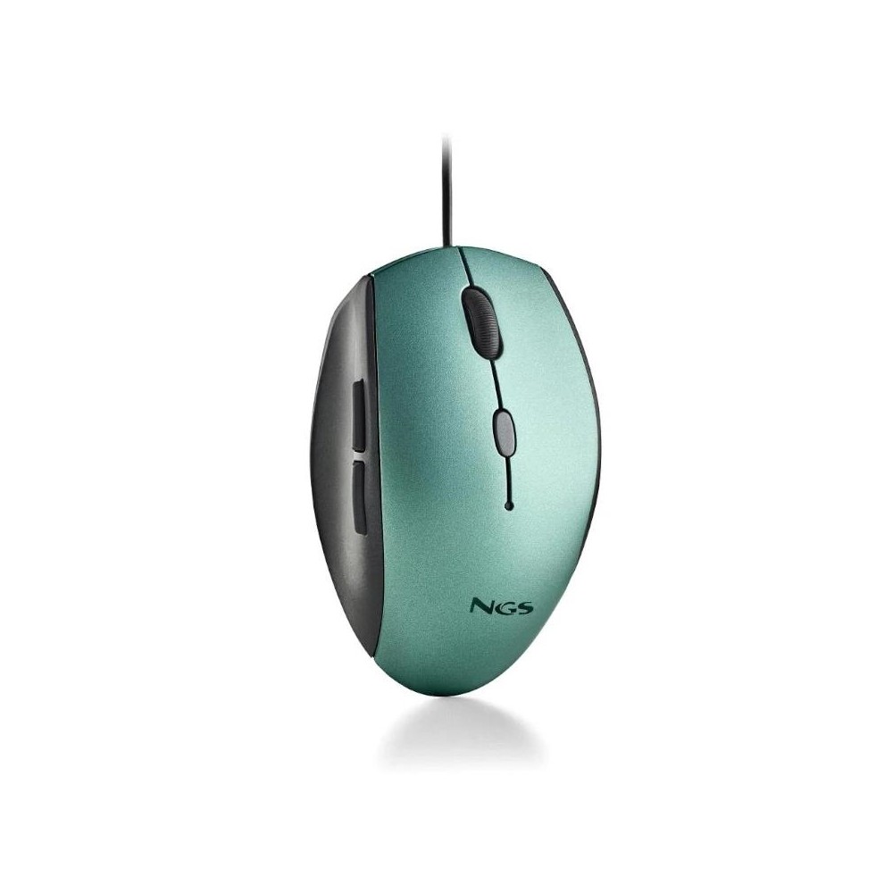Ngs wired ergo silent mouse + usb type c adapt ice