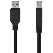 CABLE AISENS USB 3.0 IMPRESORA TIPO A/M-B/M NEGRO 3.0M
