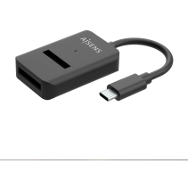 USB-C DOCK AISENS M.2 NGFF ASUC-M2D011-BK SATA/NVME A USB3.1 GEN2 NEGRA