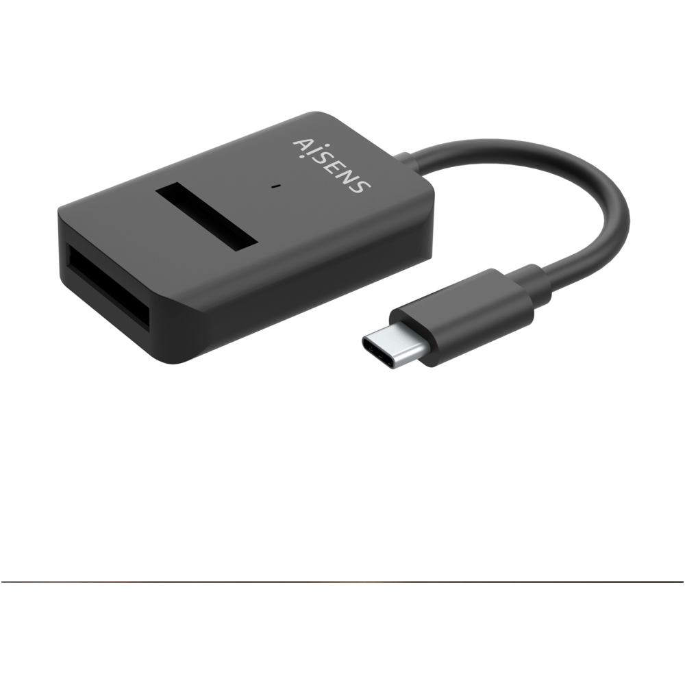 USB-C DOCK AISENS M.2 NGFF ASUC-M2D011-BK SATA/NVME A USB3.1 GEN2 NEGRA
