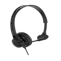 Nilox mono-auric. con micrófono usb-c+adapt usb-a