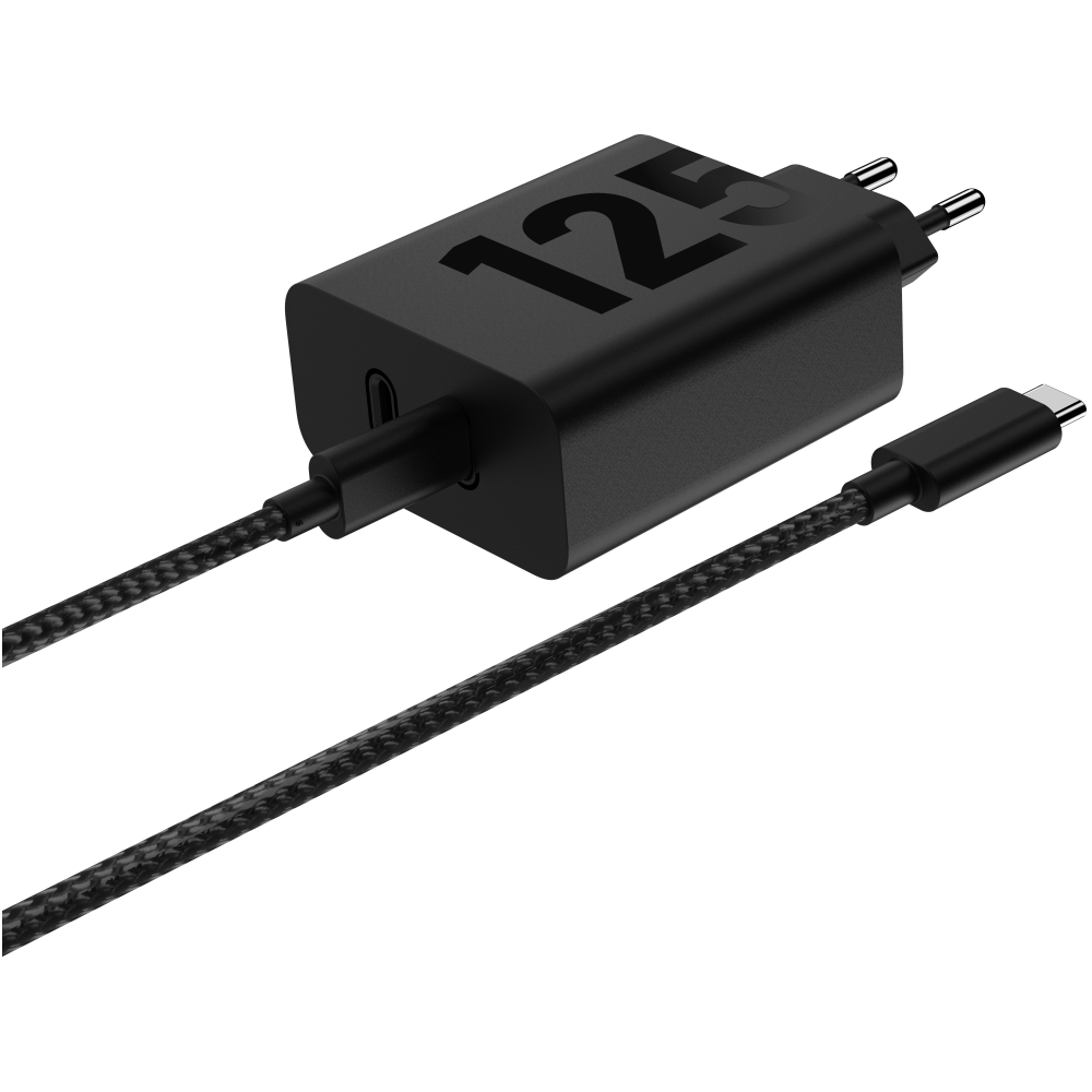 Motorola TurboPower 125W Duo Charger Universal Negro Corriente alterna Carga rápida Interior