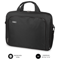 MALETIN SUBBLIM OXFORD 15,4-16" BLACK
