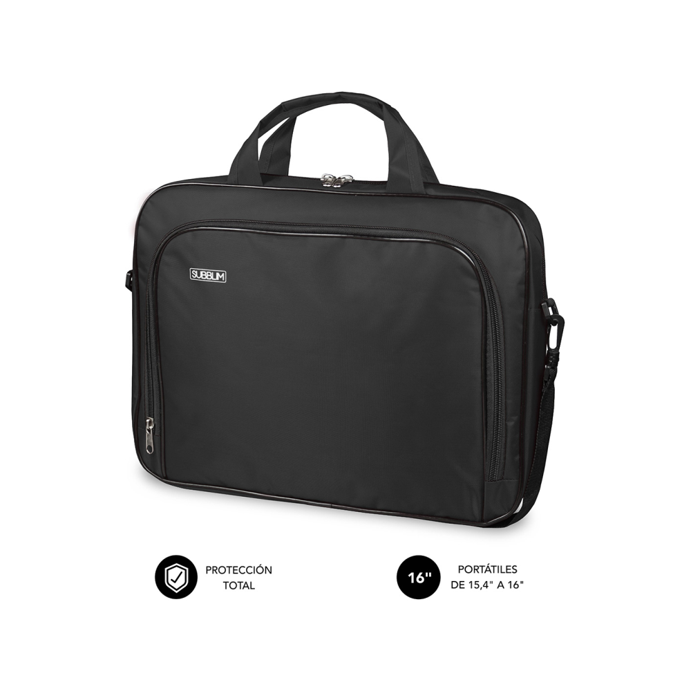 MALETIN SUBBLIM OXFORD 15,4-16" BLACK
