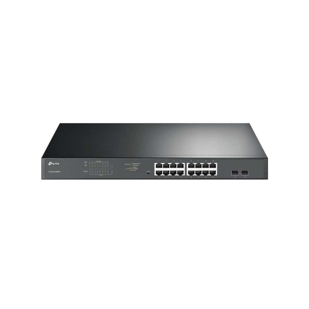 Tp-link sg1218mpe switch 16xgb poe+ 2xsfp
