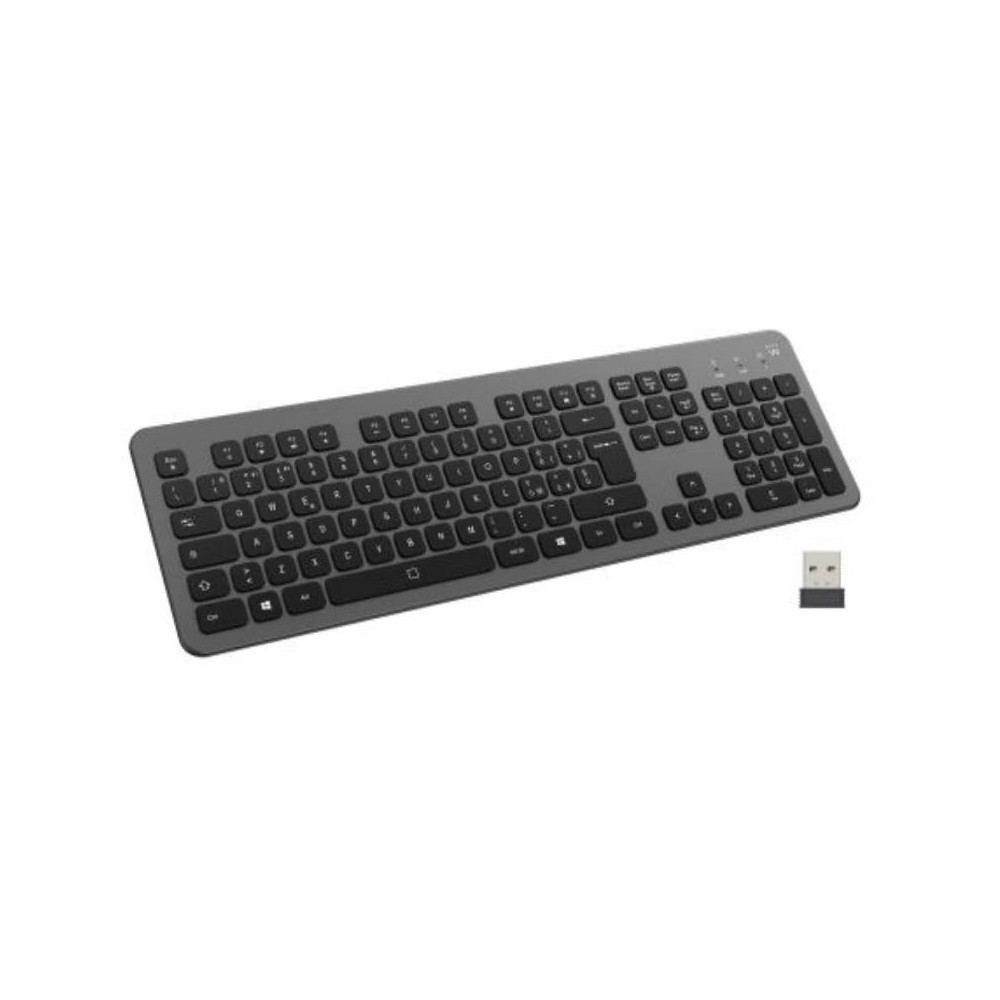 Ewent ew3296 teclado slim inalámbric 2.4ghz bt 1-2