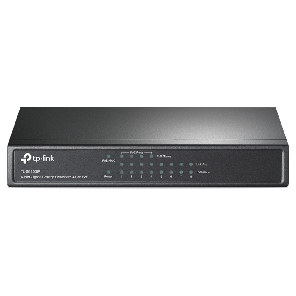 SWITCH TP-LINK 8 PORT GIGA 4 PORT POE