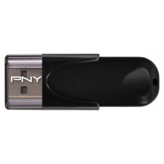 MEMORIA USB 2.0 PNY 64GB ATTACHE 4 NEGRO