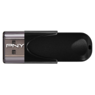 MEMORIA USB 2.0 PNY 64GB ATTACHE 4 NEGRO