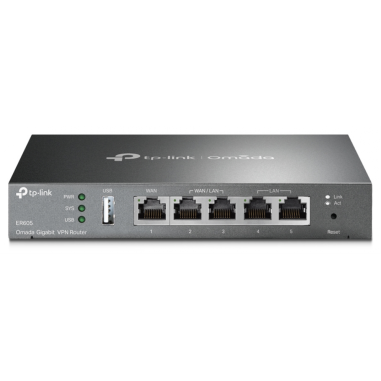 ROUTER TP LINK OMADA ER605 / 1x1G WAN, 2x1G WANLAN