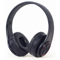 AURICULARES GEMBIRD BHP-LED-01 NEGRO MICROFONO BT