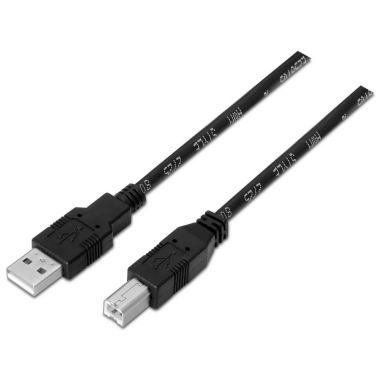 CABLE AISENS USB 2.0 IMPRESORA TIPO A M-B M NEGRO 3.0M